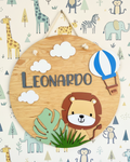 Letrerito Newborn "Leoncito"