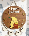 Letrerito Newborn "Winnie Pooh"