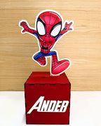 Alcancía Personalizada - Centro de Mesa SPIDERMAN