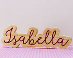 Nube de Madera Personalizada con Nombre