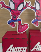 Alcancía Personalizada - Centro de Mesa SPIDERMAN